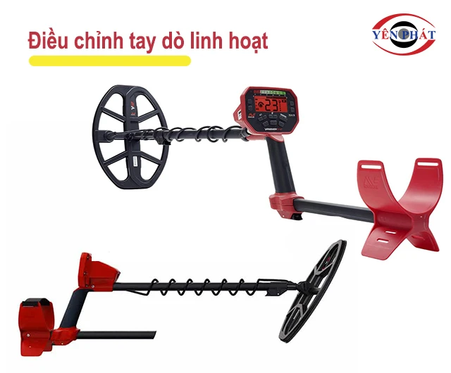 thay đổi độ dài tay dò linh hoạt
