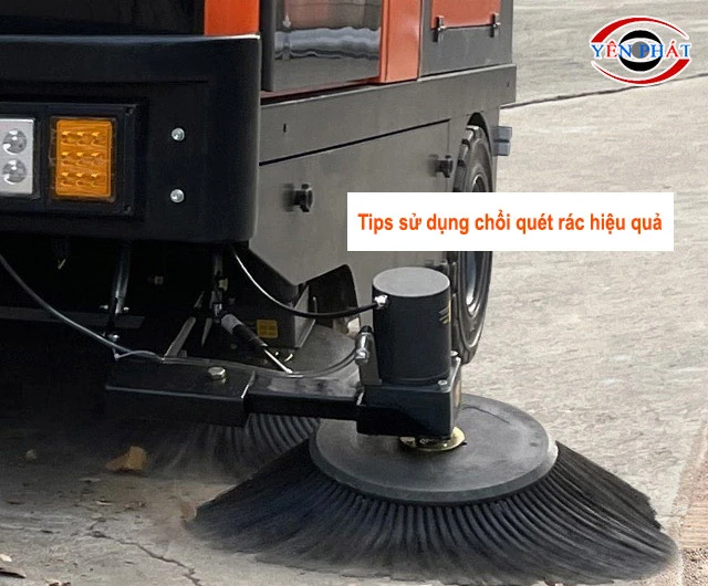 cách sử dụng chổi hiệu quả