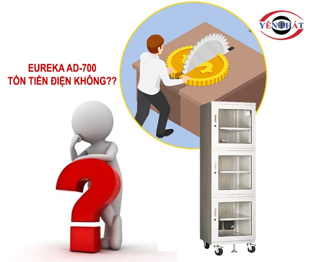 Eureka AD-700 tốn điện không