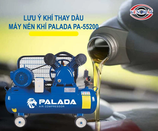 lưu ý thay dầu Máy nén khí Palada PA-55200