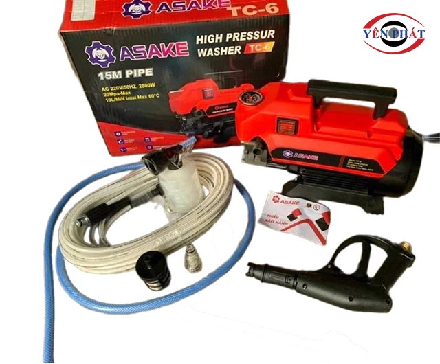 Máy bơm rửa xe Asake TC-6 