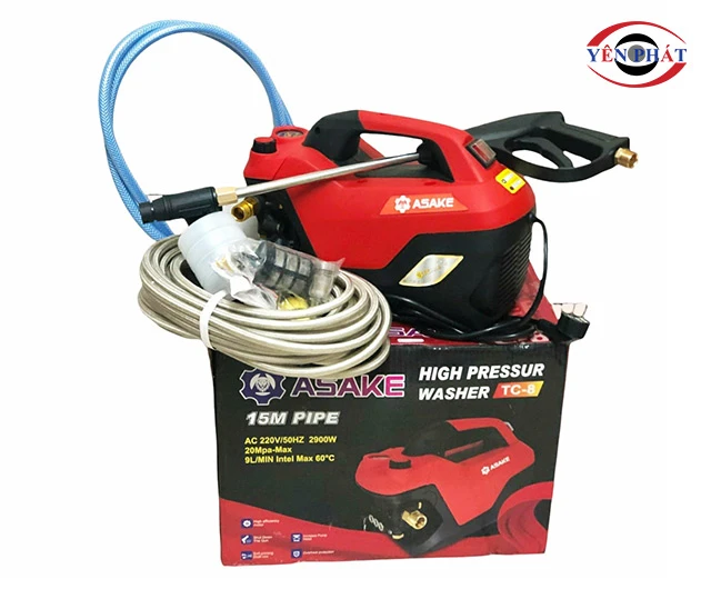 Máy phun rửa xe chỉnh áp Asake TC-8