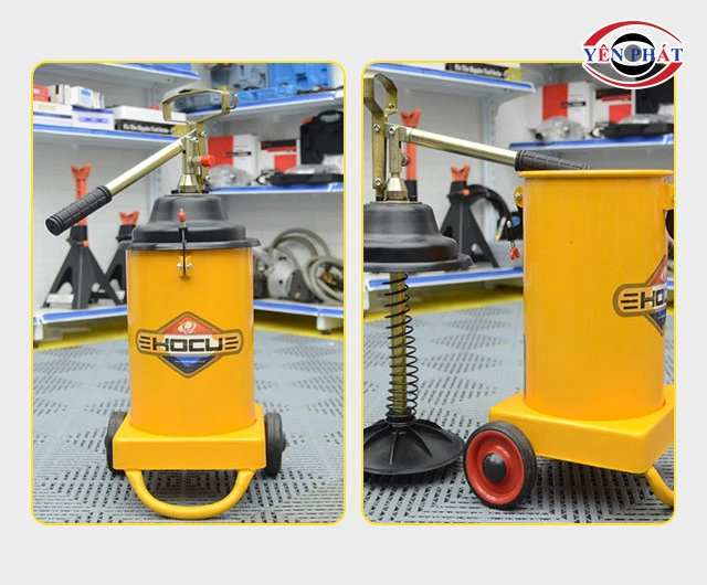 thiết kế của máy bơm mỡ bò bằng tay