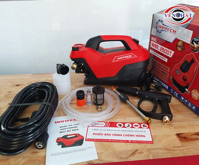 Top 6+ Máy Rửa Xe Wintech: Giá rẻ, Siêu bền, Mua Ngay