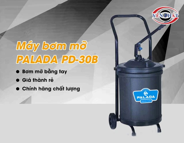 ưu điểm của máy bơm mỡ bò bằng tay Palada PD-30B
