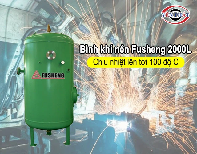 bình chứa chịu nhiệt lên tới 100 độ C