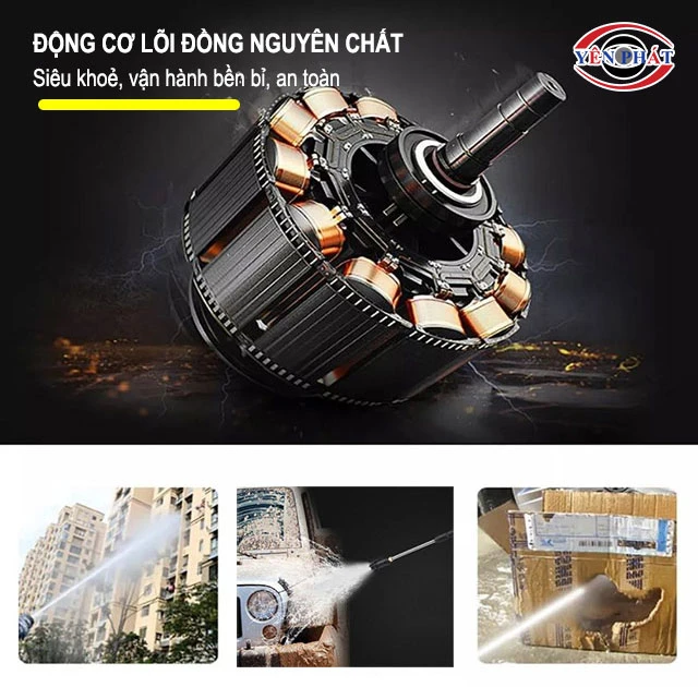 động cơ lõi đồng siêu bền