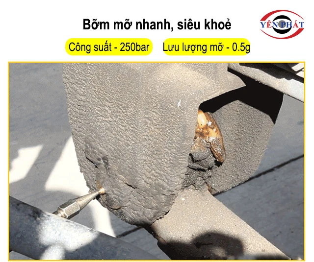 bơm mỡ siêu nhanh