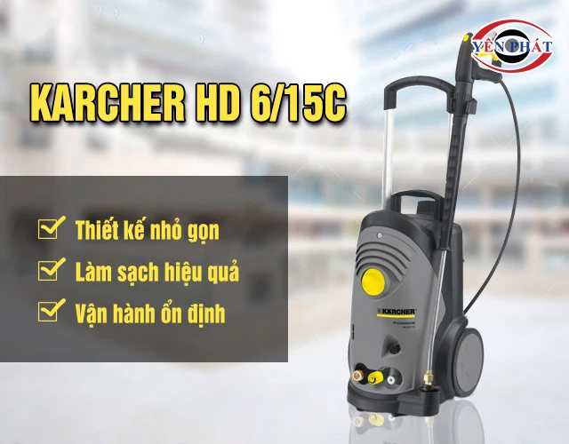 ưu điểm của Karcher HD 6/15C