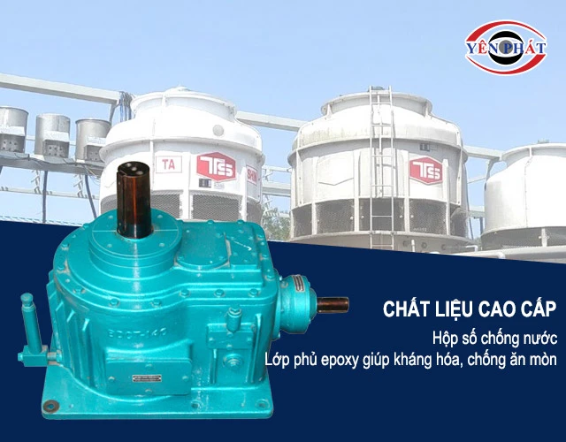 hộp số tháp giải nhiệt siêu bền
