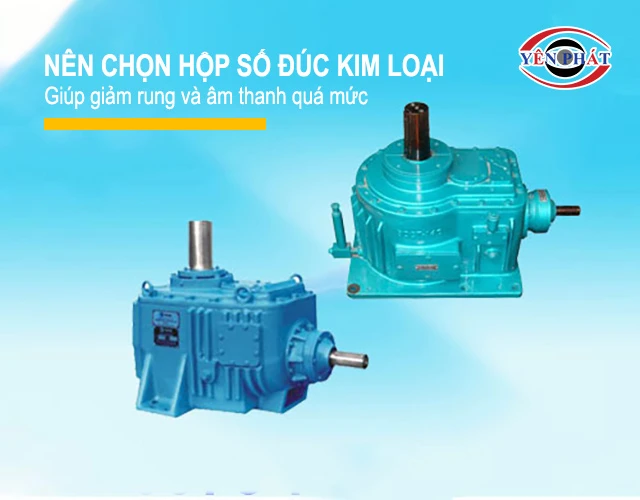chọn hộp số đúc kim loại
