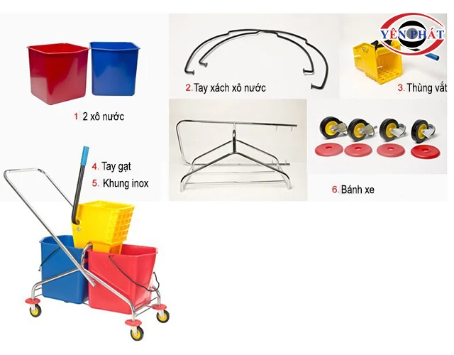 các bộ phận Xe vắt nước Anko AF08071 46L