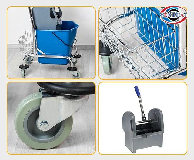 cấu tạo của xe vắt móp đơn 23 lít