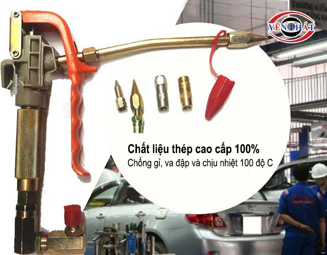 chất liệu của Súng bơm mỡ Kocu HCG-150