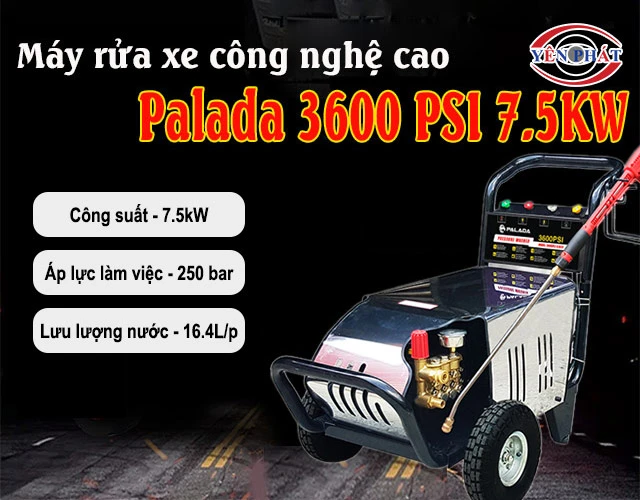 công suất của Palada 3600 PSI 7.5KW