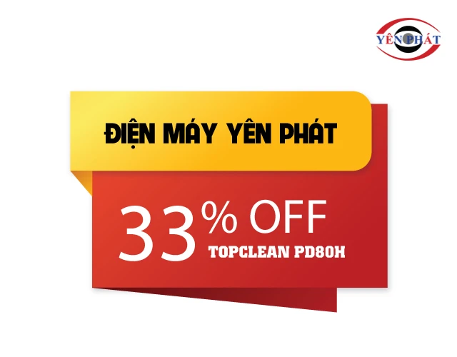 yên phát sale Topclean PD80H