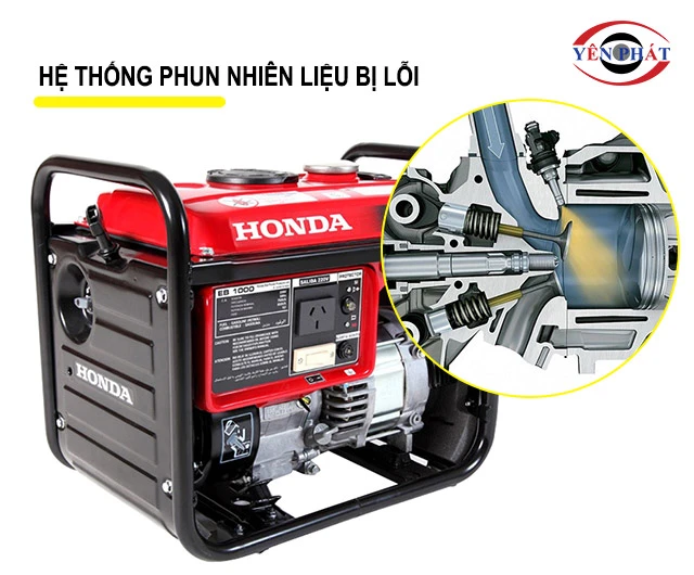 Hệ thống phun nhiên liệu bị lỗi