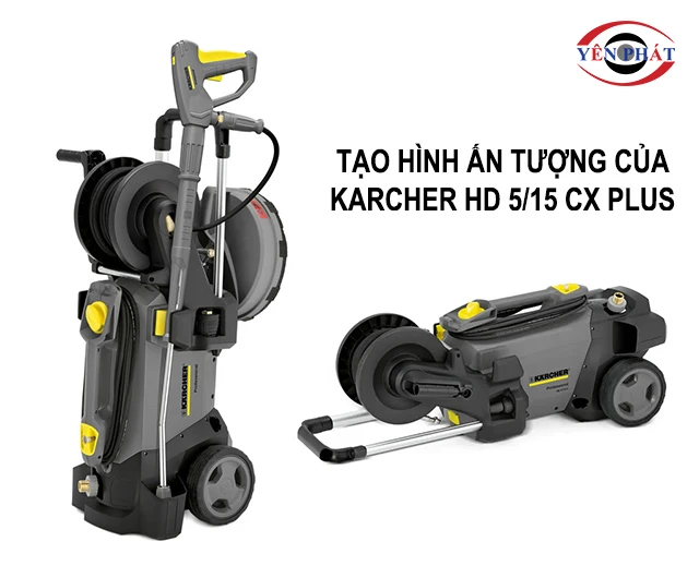 tạo hình ấn tượng của Karcher HD 5/15 CX Plus