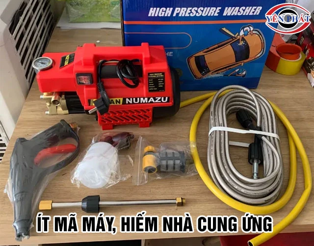 Hạn chế máy rửa xe Numazu