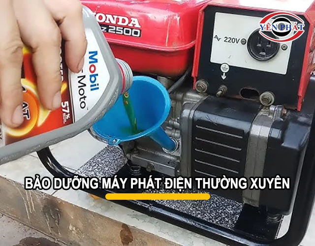 bao dưỡng máy phát điện