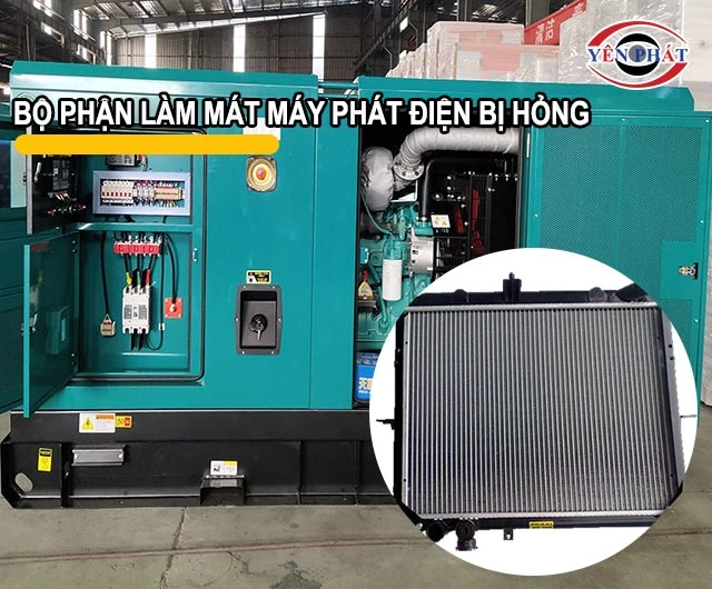 Trục trặc ở bộ phận làm mát
