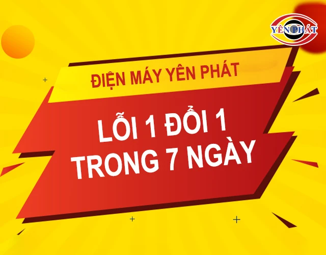chính sách đổi trả khi mua máy bộ đàm tại yên phát