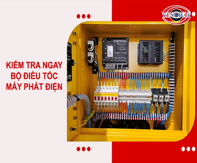 kiểm tra bộ điều tốc máy phát điện