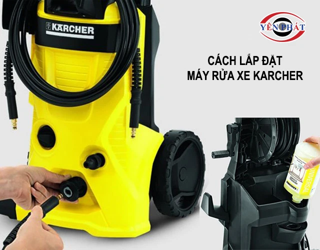 cấu tạo máy rửa xe Karcher 