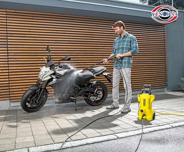 Cách sử dụng máy rửa xe Karcher: An toàn, Chi tiết A- Z