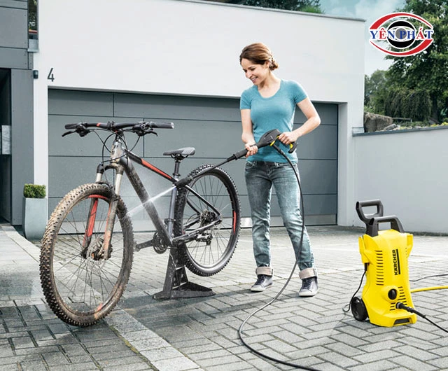 cách sử dụng máy bơm rửa xe Karcher 