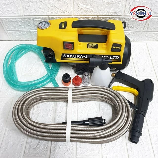 Máy rửa xe Sakura 3500W SK 9070 Plus