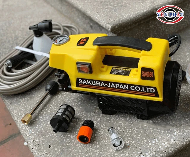 Máy rửa xe mini Sakura SA 6080 (1000W)