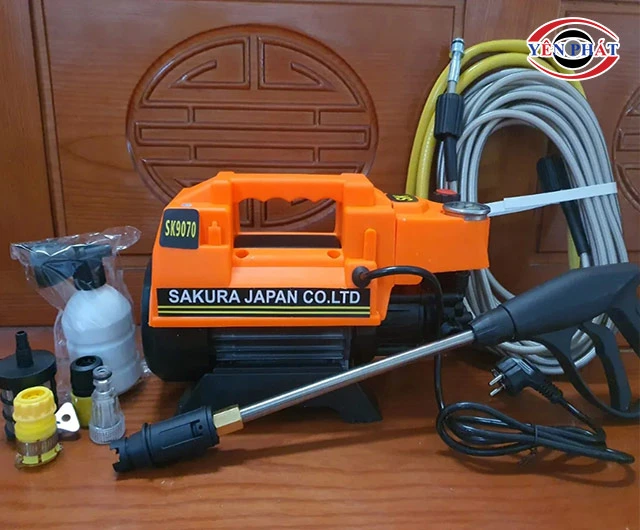 Máy Rửa Xe Sakura: Hiện đại, Siêu bền, Giá rẻ, Đa dụng
