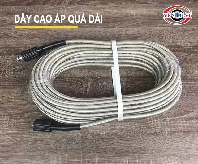 dây cao áp quá dài