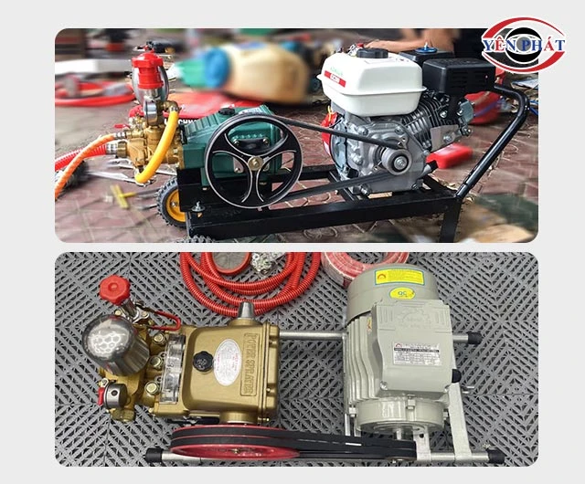 máy rửa xe dây đai chạy xăng