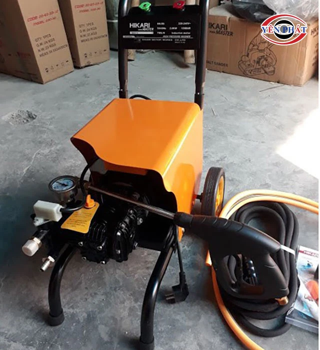 Cơ chế vận hành máy phun rửa xe Hikari