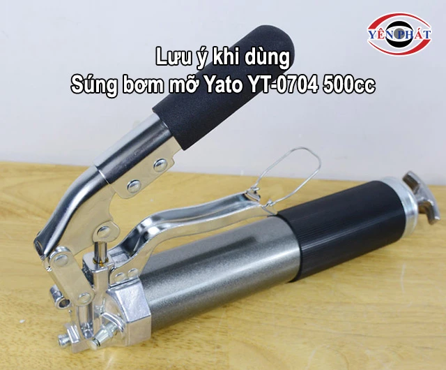 lưu ý khi dùng Yato YT-0704 500cc