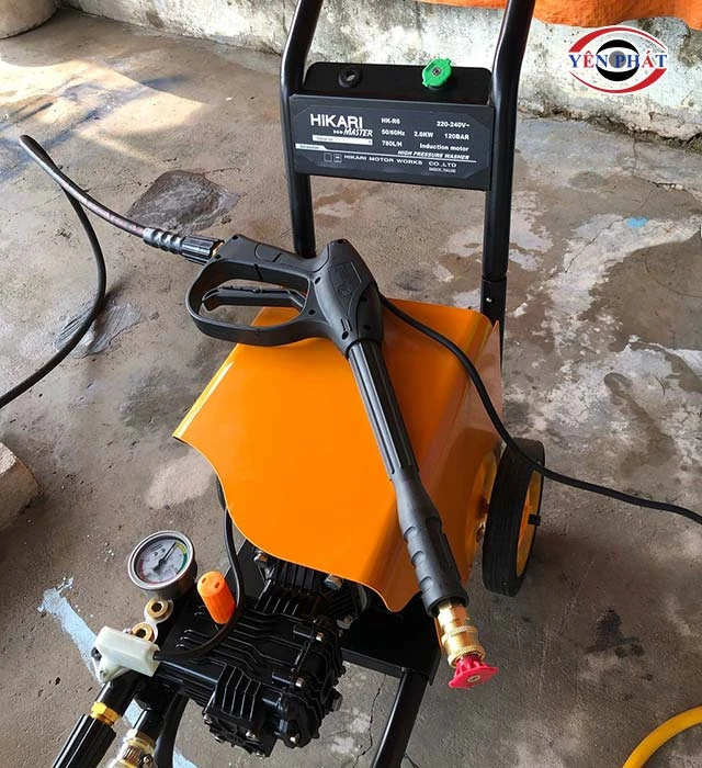 Máy phun rửa xe tăng áp Hikari HK-R6