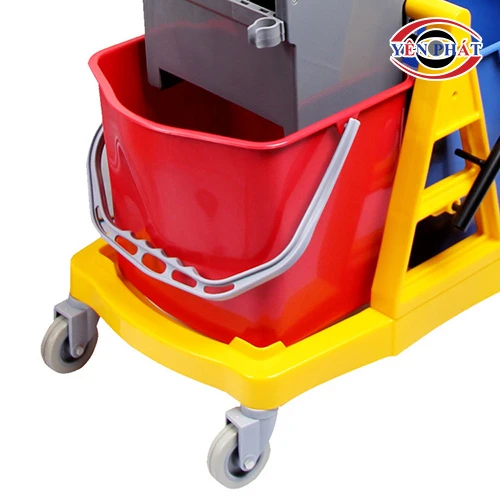 Xe vắt móp đôi 2 xô 34L 3