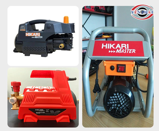 thiết kế của máy rửa xe Hikari 