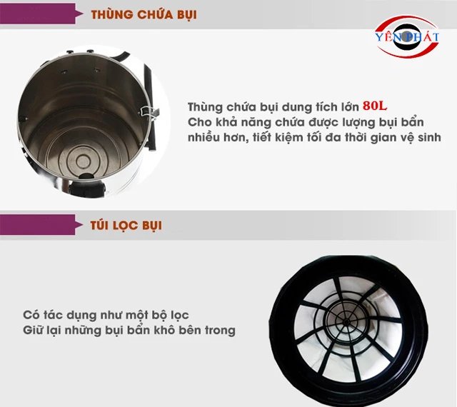 Thùng chứa dung tích lớn