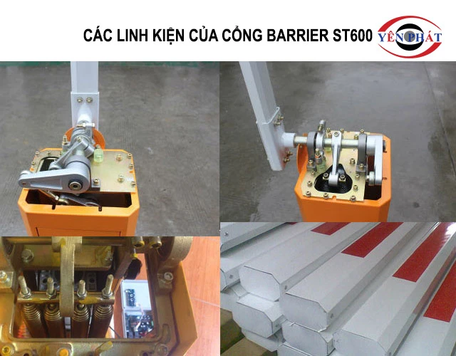 linh kiện của Cổng Barrier ST600