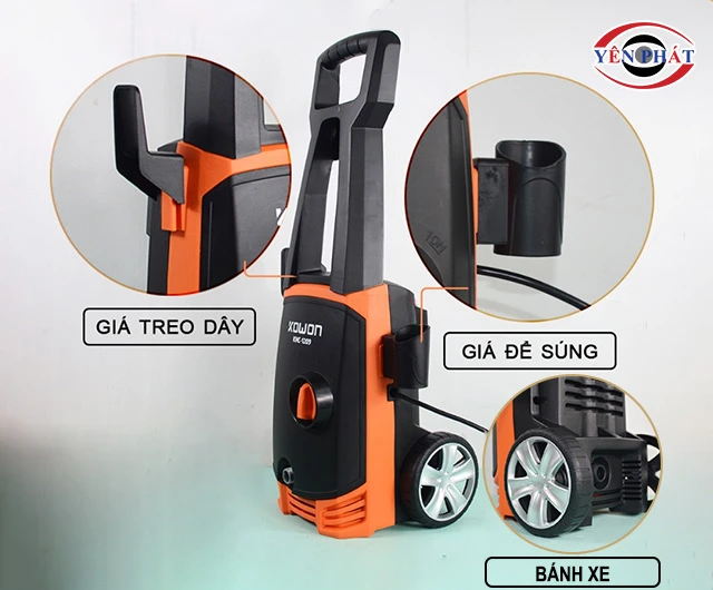 thiết kế của máy xịt rửa xe Kowon
