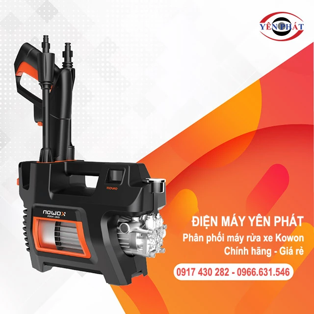 yên phát phân phối máy rửa xe Kowon chính hãng