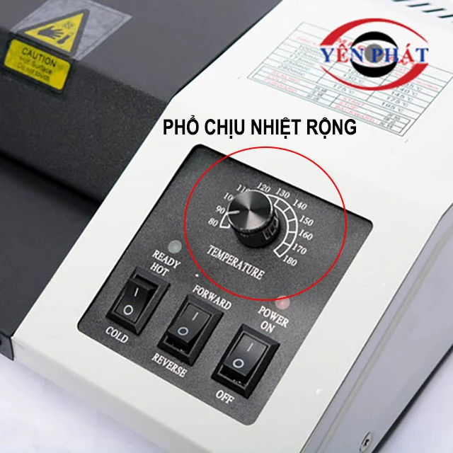 phổ nhiệt rộng