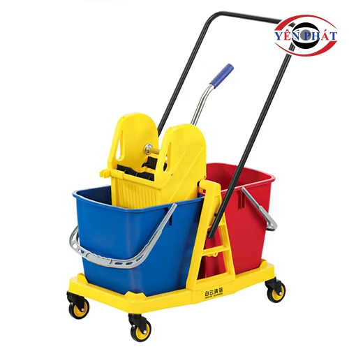 Xe ép nước lau sàn 2 xô 60L AF08074