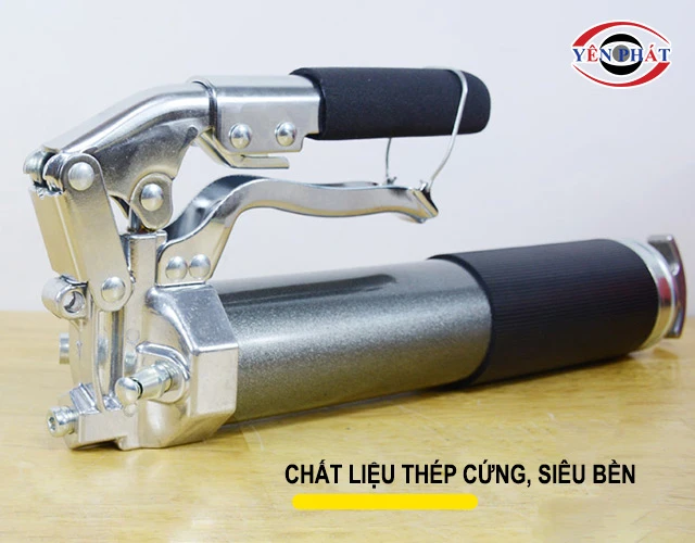súng bơm mỡ siêu bền bỉ