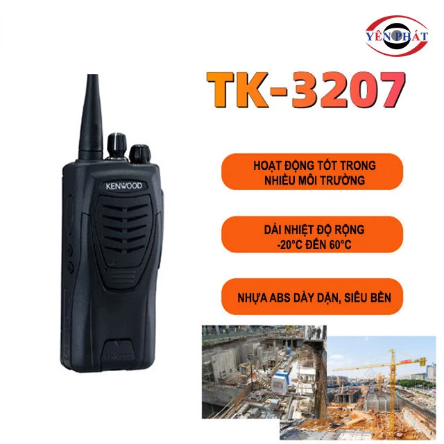 Kenwood TK-3207G siêu bền bỉ