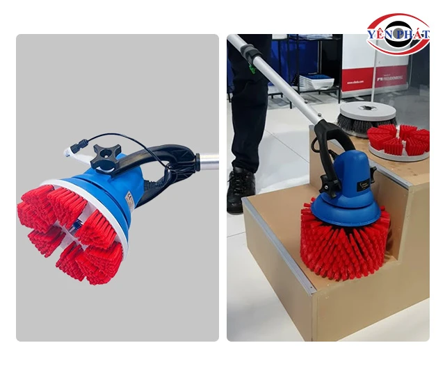 2 phiên bản bàn chà của máy chà sàn Motor Scrubber