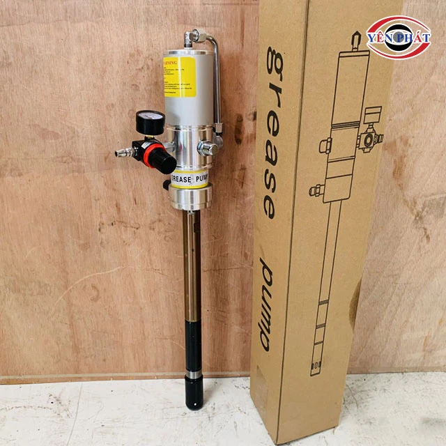 máy bơm mỡ thùng phuy làm từ chất liệu siêu bền